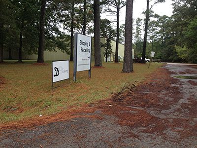 New Location in Vanceboro, the sign goes up!