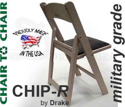 Recycled Plastic Folding Chairs by Drake 2