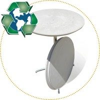 Recycled Plastic Table by Drake Button